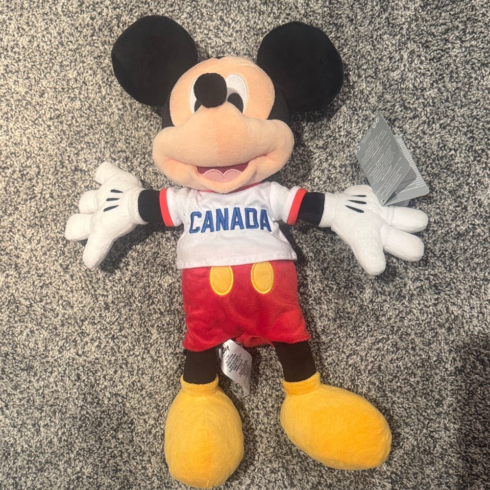 Disney Store Canada Mickey Mouse Plush